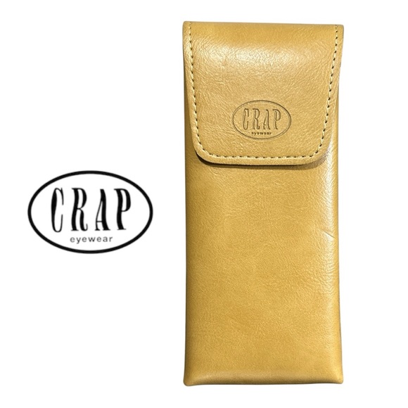 CRAP Eyewear Leather Magnetic Glass Case‎ - Picture 1 of 3
